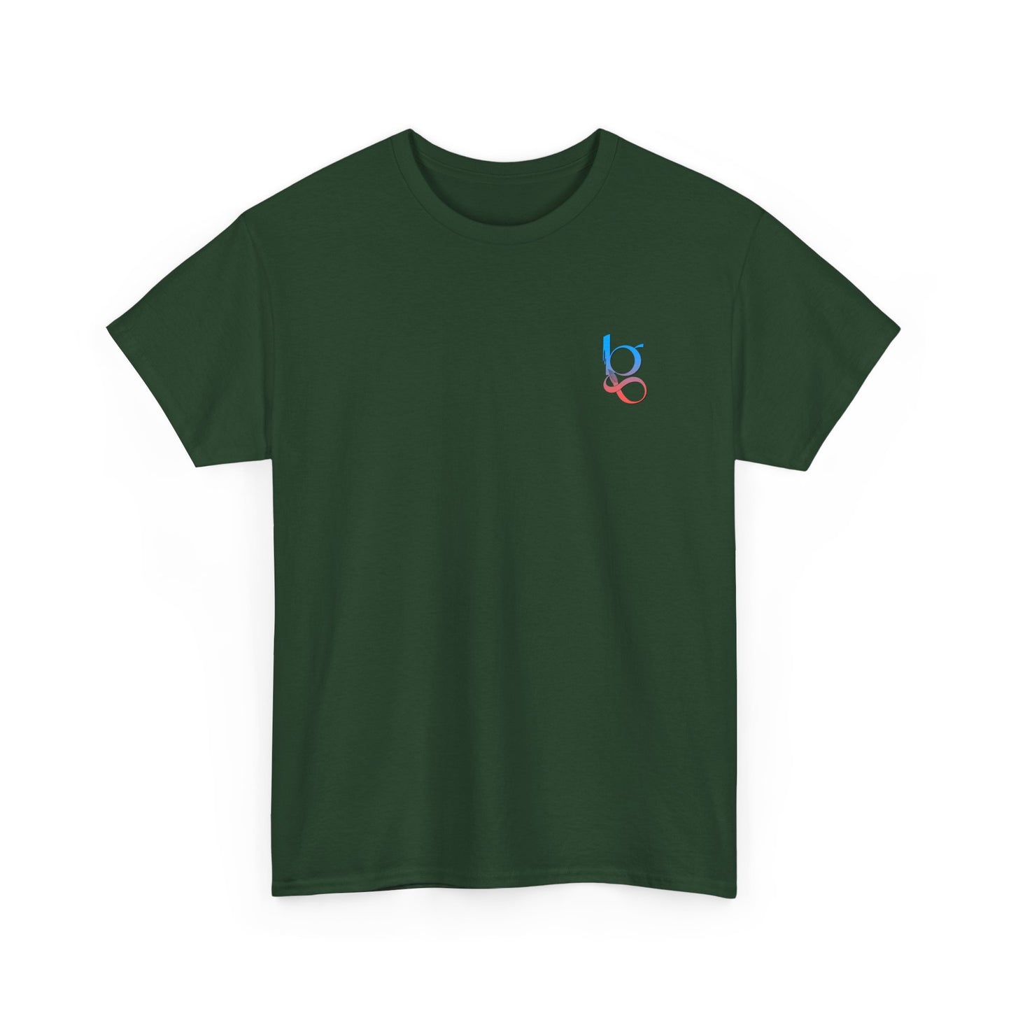 Artistic Unisex Heavy Cotton Tee - Colorful Hands Design