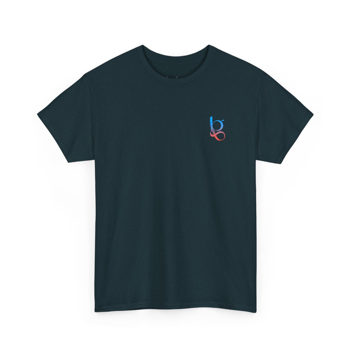 Artistic Unisex Heavy Cotton Tee - Colorful Hands Design