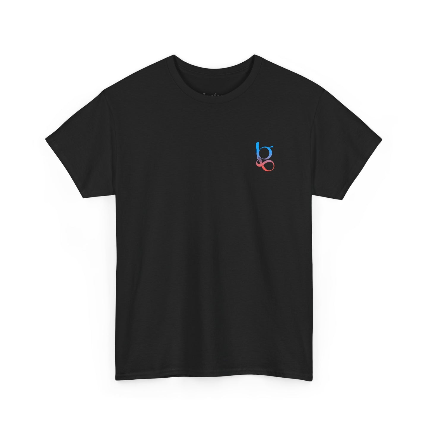 Artistic Unisex Heavy Cotton Tee - Colorful Hands Design