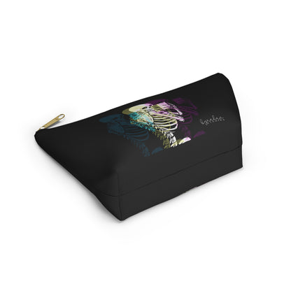 Vibrant Skeleton Accessory Pouch – Fun & Stylish Makeup Bag